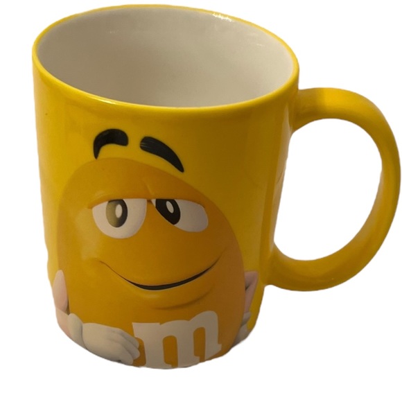 Yellow M & M Easily Impressed Mug - Picture 1 of 5